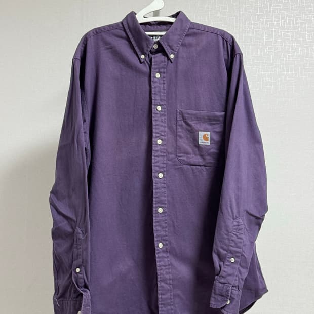 칼하트 워크셔츠 퍼플 XL