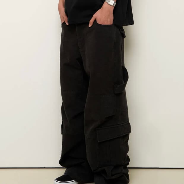 9999아카이브 오블리크 카고팬츠 1