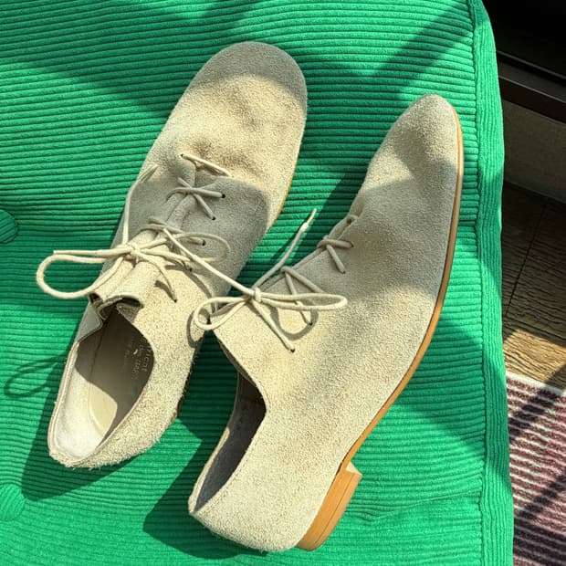 꼼데가르송 스웨이드 더비