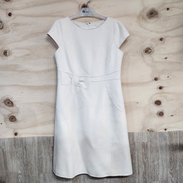 1036) 한섬 sjsj 리본포인트 원피스