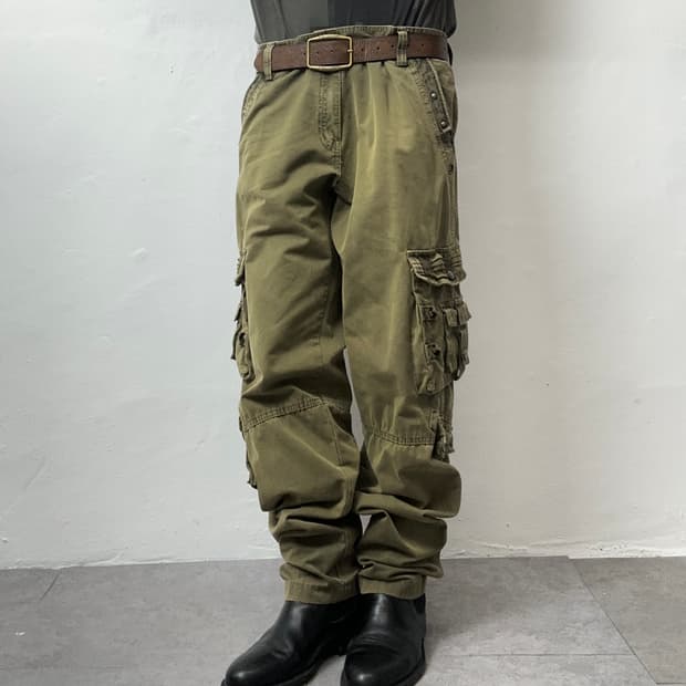 Military Multi-Pocket Cargo Pants