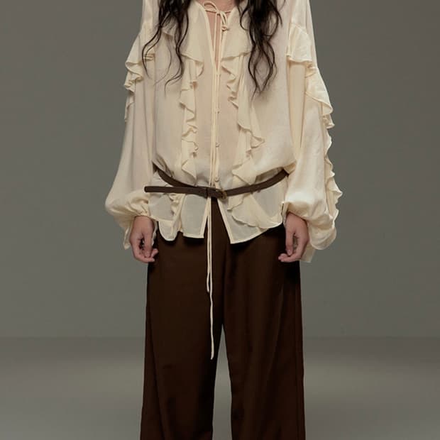 Testmechanism chestunt wide pants