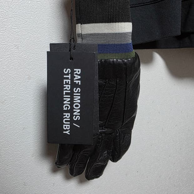Raf simons x Sterling Ruby leather glove