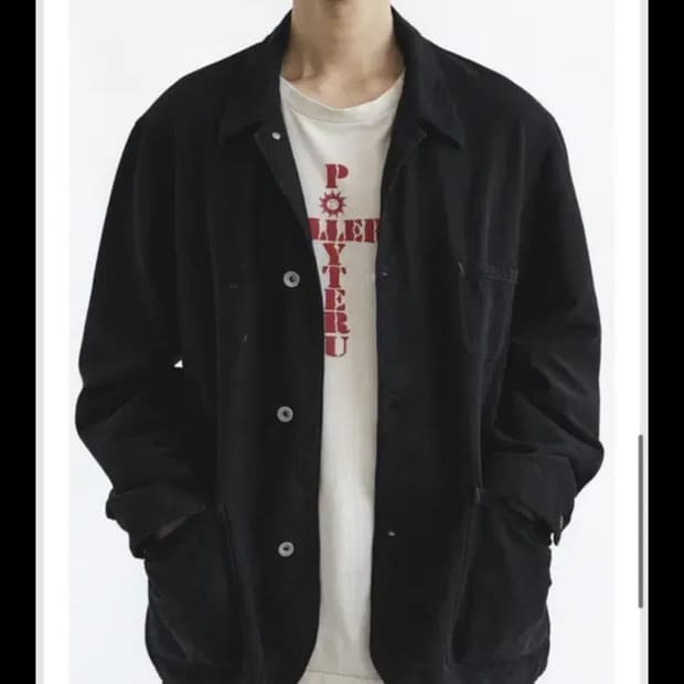 폴리테루 코튼초어 24fw블랙 구매합니다