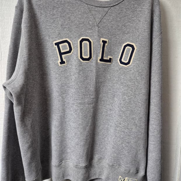 폴로 기모 맨투맨 XL