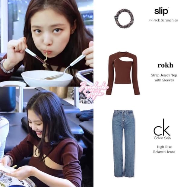 (제니착용) 캘빈클라인 하이라이즈 릴랙스핏 데님 26