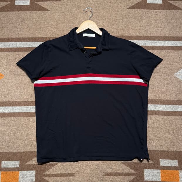 BALLY 발리 남성 반팔 카라티 XL 피마코튼