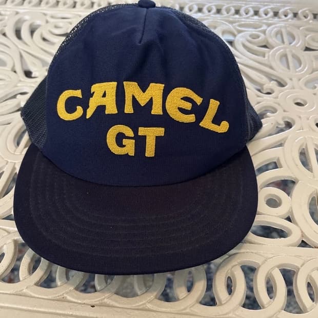 90s 빈티지 카멜 camel 트러커 캡