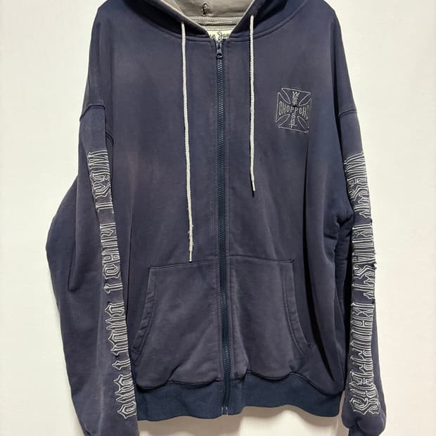[M] West Coast Choppers 써멀 후드 집업