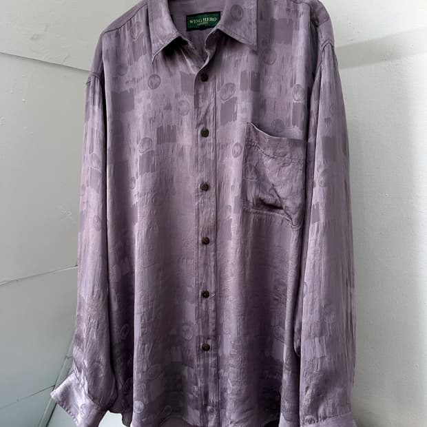 Light silk loose design shirt