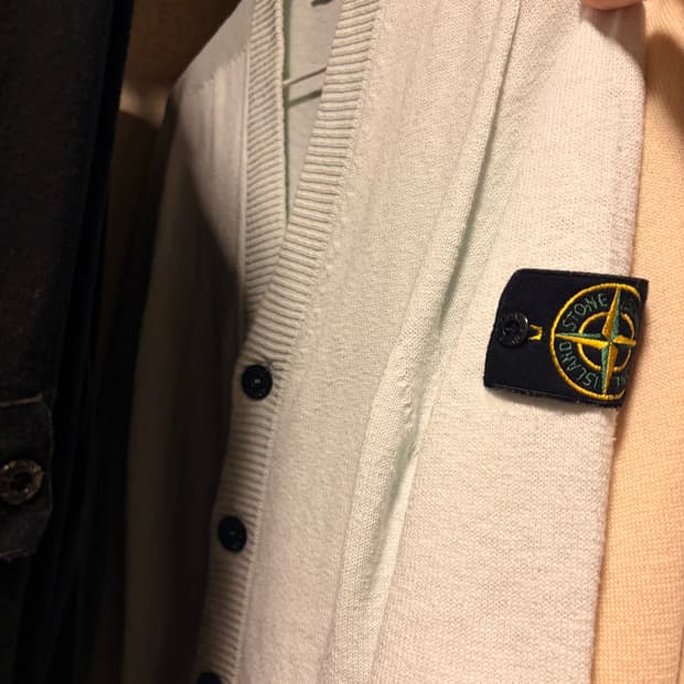 스톤아일랜드 니트 가디건