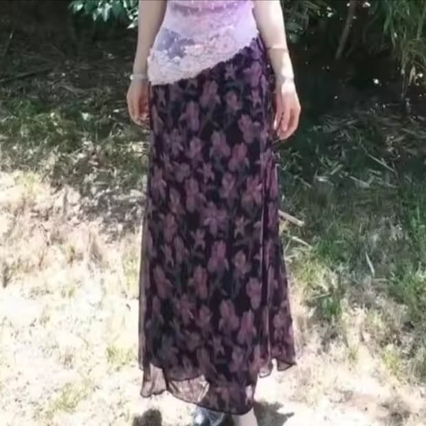 🍏세트, 입자마자 분위기 여신 가눙...✨️ 빈티지 스커트 🌿🍏