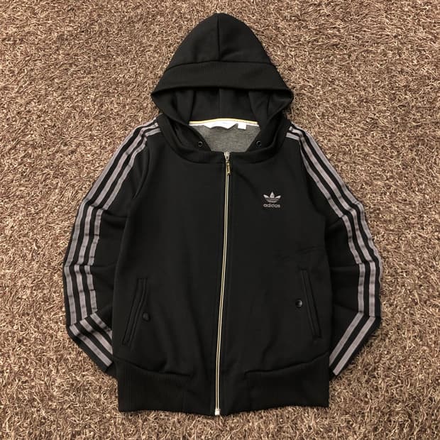 아디다스 파이어버드 후드 져지 트랙 자켓