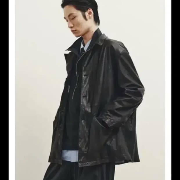 유스 워시드 레더자켓 m사이즈 구해요