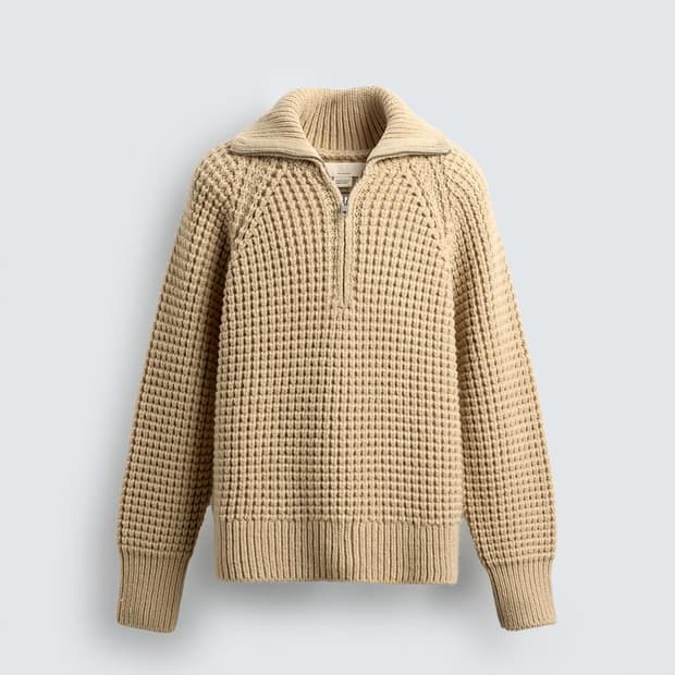 ZARA LIMITED EDITION 와플 스웨터