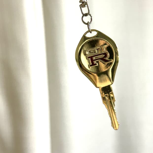 닛산 GTR 반다이 차키 키링 열쇠 가챠 반다이