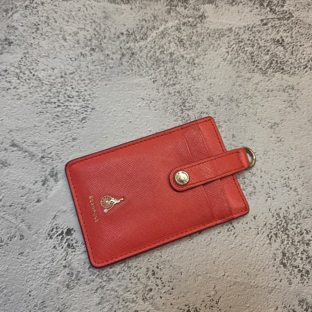 빈폴 사피아노 레드 자넷 지갑