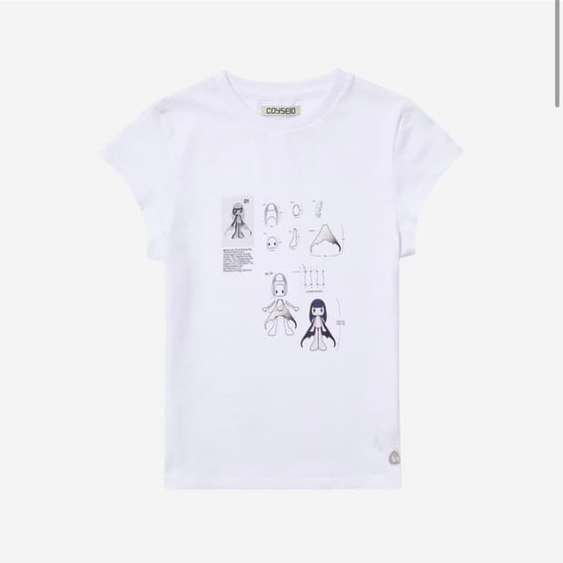 코이세이오 레그나 티셔츠 화이트