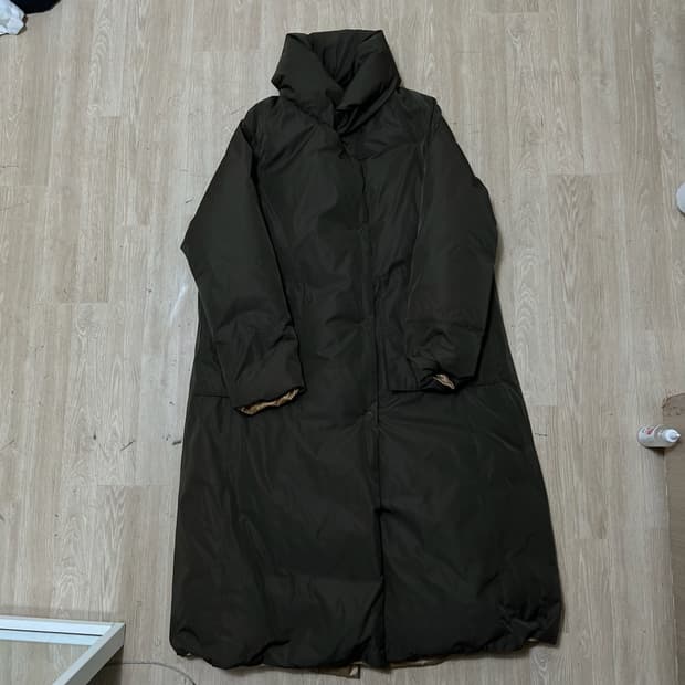 아이레 드 알렉시스 여성 구스다운 리버시블 롱패딩 55-66