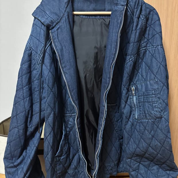 준지 퀼팅 점퍼