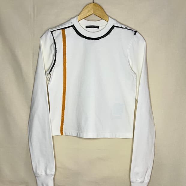 릭오웬스 다크쉐도우 우먼스 크롭 심라인 롱슬리브