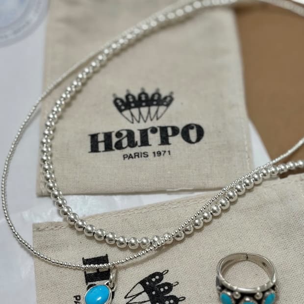 아르포파리 harpo paris 실버 목걸이