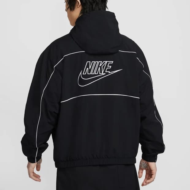 나이키 클럽 후드 바막 바람막이 