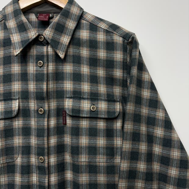 몽벨 s 체크 셔츠