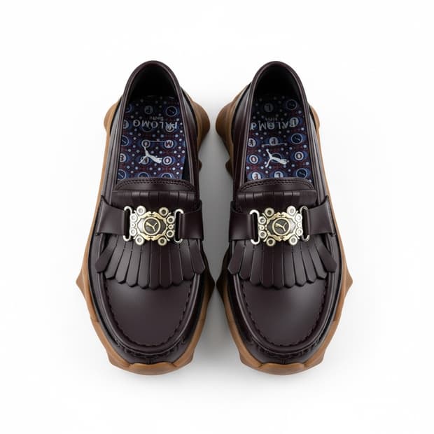 푸마X팔로모 로퍼 브라운 230