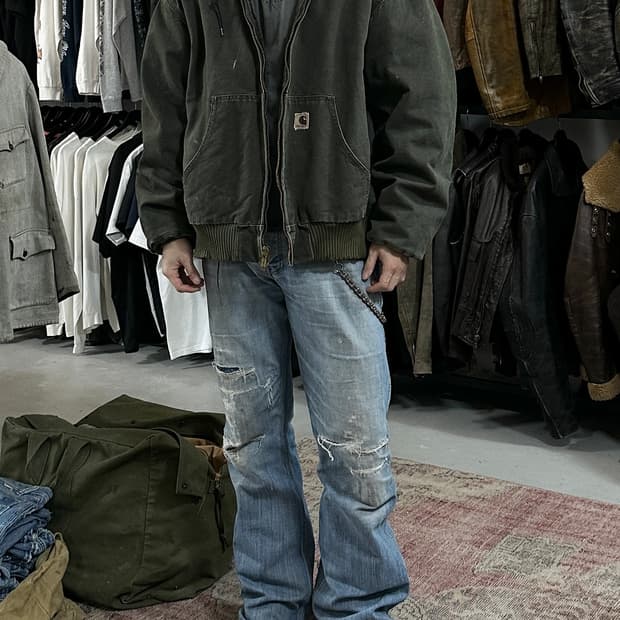 00’s OG 칼하트 J130 액티브 자켓 칼하트 MOS 후드자켓