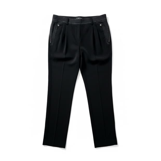 타임 블랙 슬랙스 XS