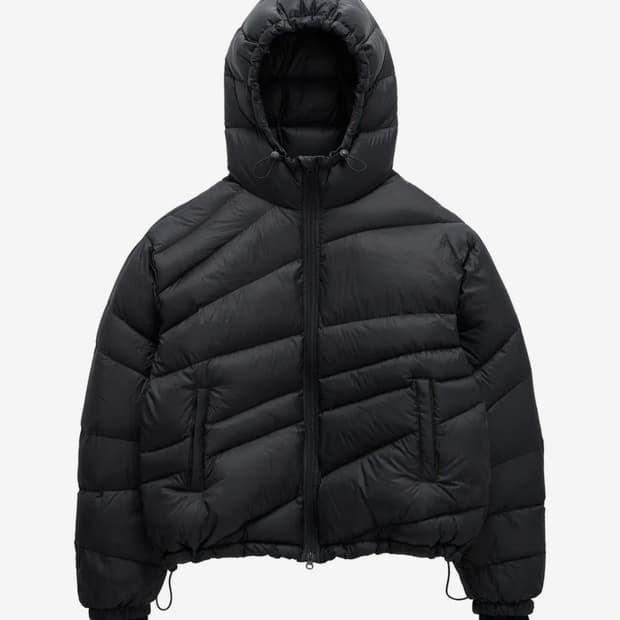 [2] 밈더워드로브 X 코인서울 다이애그널 라이닝 다운점퍼 패딩