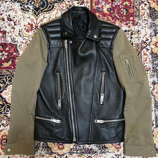 양가죽 자켓 라이더