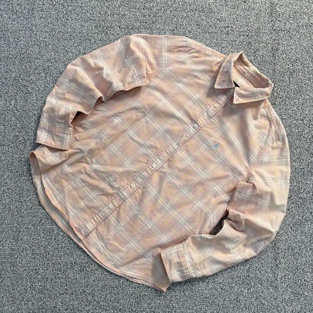 100 빈폴 여성 체크 셔츠 남방 0406J