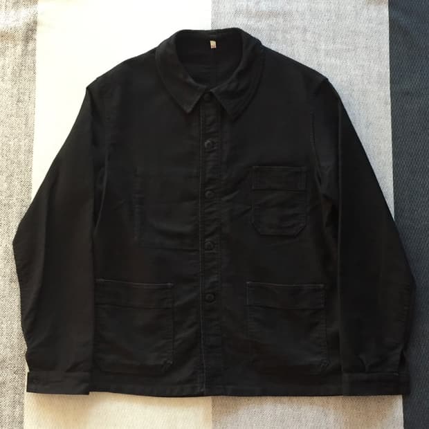 60s adolphe lafont 아돌프 라퐁 몰스킨 프렌치워크 자켓