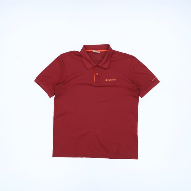 M 컬럼비아 반팔 카라 티셔츠 0407M