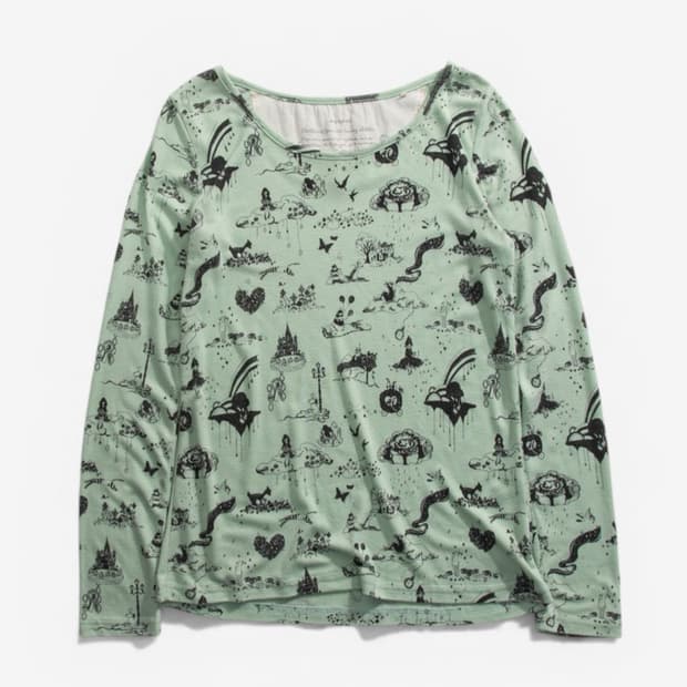 Arrow mint long sleeve