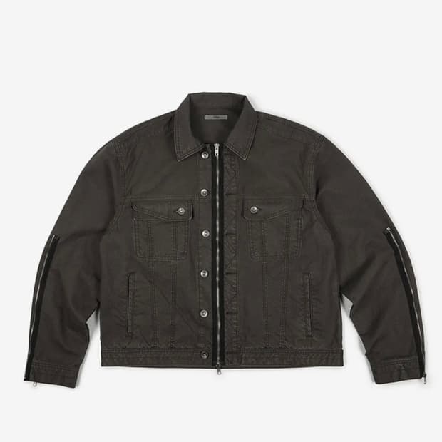 ETCE 트러커 자켓 (차콜)