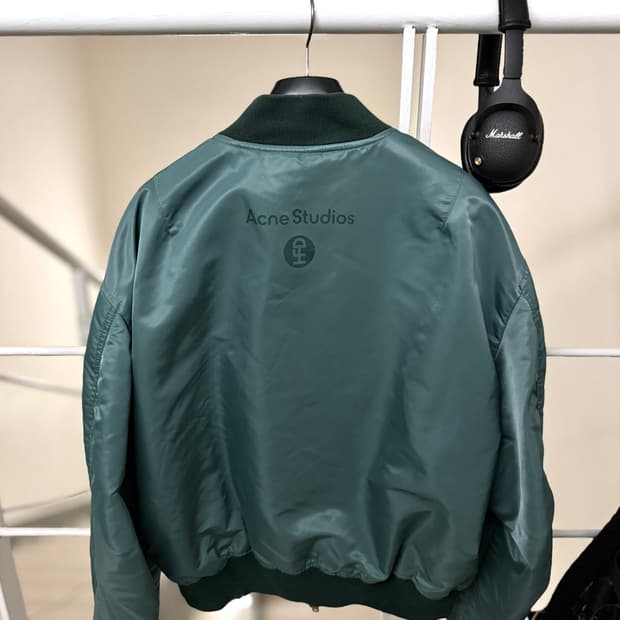 아크네스튜디오 x 꼼데가르송 HFD [새상품] ma-1 봄버 마카오