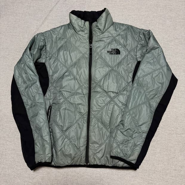 노스페이스 리버시블 퀄팅 경량패딩