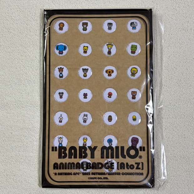 베이프 베이비 마일로 캔뱃지