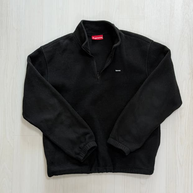 슈프림 하프 집업 후리스