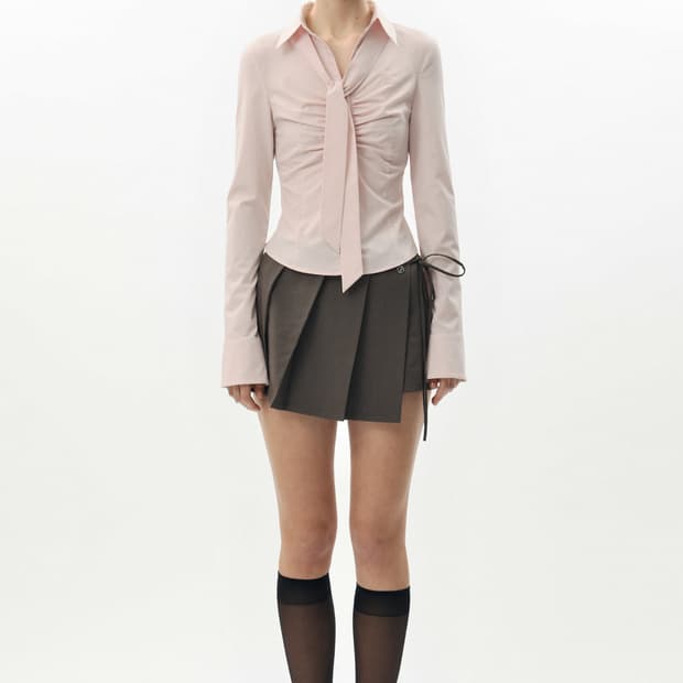 페인오어플레져 비비안 셔츠 핑크