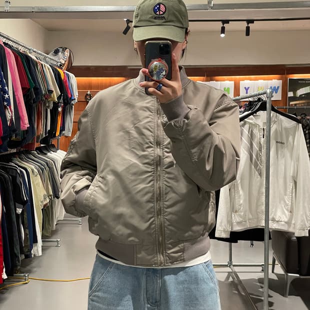 지오다노 ma-1 항공 점퍼