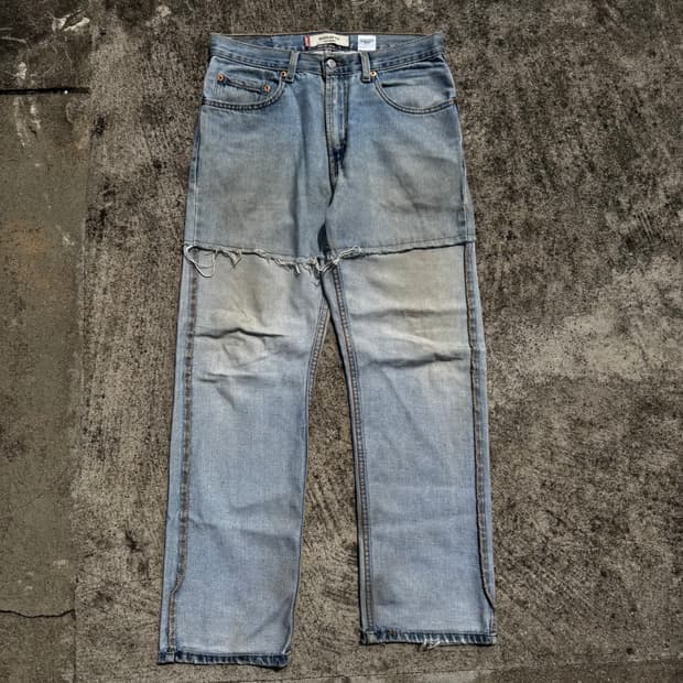 [34] 리바이스 505 커스텀 데님 팬츠