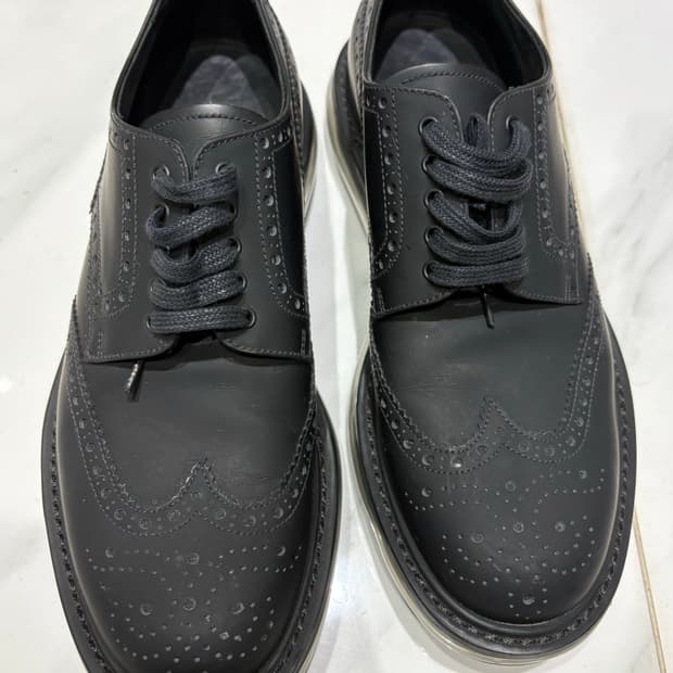 (정품)프라다 남성 윙팁 에어클리퍼260