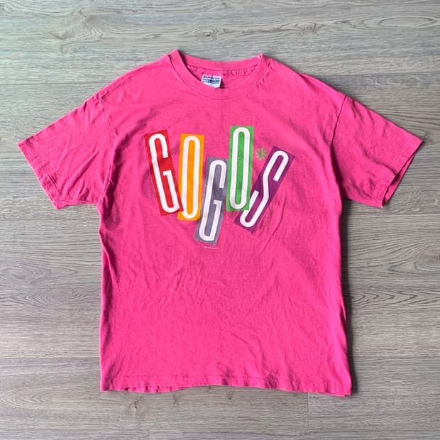 [Made in U.S.A] 빈티지 80s GoGo's 투어 티셔츠