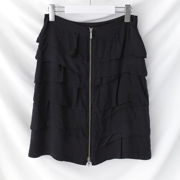 michael kors) cancan zip-up skirt