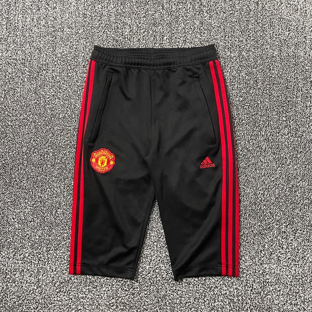 빈티지9. 아디다스 맨체스터 유나이티드 맨유 카프리 3/4 숏팬츠 반바지
