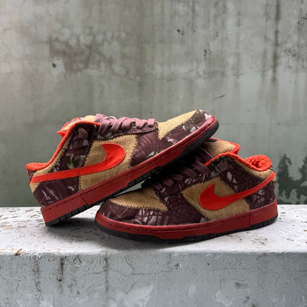 Rare 2004 나이키 덩크 로우 리즈 포브스 헌터